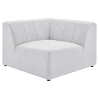Modway EEI-4402-IVO Ivory Bartlett Upholstered Fabric Corner Chair