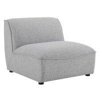 Modway EEI-4418-LGR Light Gray Comprise Armless Chair