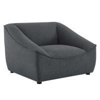 Modway EEI-4420-CHA Charcoal Comprise Armchair