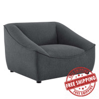Modway EEI-4420-CHA Charcoal Comprise Armchair