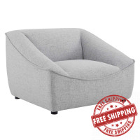 Modway EEI-4420-LGR Light Gray Comprise Armchair