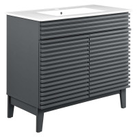 Modway EEI-4437-GRY-WHI Render 36