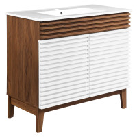 Modway EEI-4437-WHI-WAL-WHI Render 36