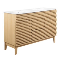 Modway EEI-4441-OAK-WHI Render 48