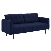 Modway EEI-4451-ROY Royal Blue Cameron Tufted Fabric Sofa