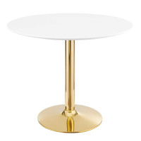 Modway EEI-4544-GLD-WHI Verne 35