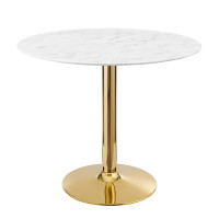 Modway EEI-4549-GLD-WHI Verne 35