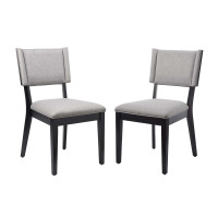Modway EEI-4559-LGR Esquire Dining Chairs - Set of 2 Light Gray