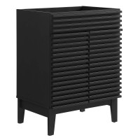 Modway EEI-4598-BLK Render Bathroom Vanity Cabinet (Sink Basin Not Included) Black