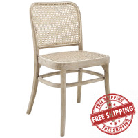 Modway EEI-4646-GRY Winona Wood Dining Side Chair Gray