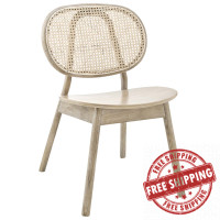 Modway EEI-4649-GRY Malina Wood Dining Side Chair Gray