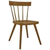 Modway EEI-4650-WAL Sutter Wood Dining Side Chair Walnut