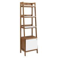 Modway EEI-4655-WAL-WHI Walnut White Bixby 21