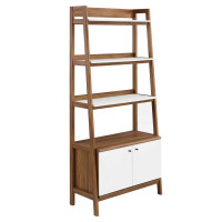 Modway EEI-4656-WAL-WHI Walnut White Bixby 33