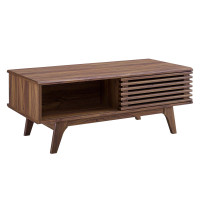 Modway EEI-4724-WAL Walnut Render Coffee Table