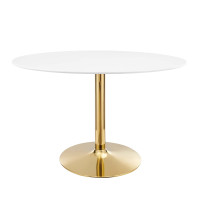 Modway EEI-4750-GLD-WHI Verne 48
