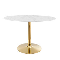 Modway EEI-4752-GLD-WHI Verne 48
