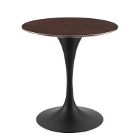 Modway EEI-4861-BLK-CHE Black Cherry Walnut Lippa 28