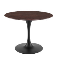 Modway EEI-4871-BLK-CHE Black Cherry Walnut Lippa 40