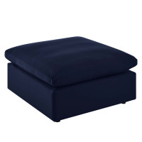 Modway EEI-4906-NAV Commix Sunbrella® Outdoor Patio Ottoman Navy