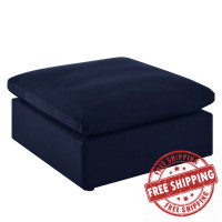 Modway EEI-4906-NAV Commix Sunbrella® Outdoor Patio Ottoman Navy