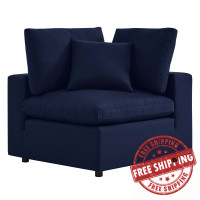 Modway EEI-4907-NAV Commix Sunbrella® Outdoor Patio Corner Chair Navy