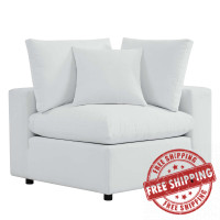 Modway EEI-4907-WHI Commix Sunbrella® Outdoor Patio Corner Chair White