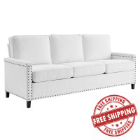 Modway EEI-4982-WHI Ashton Upholstered Fabric Sofa White