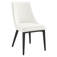 Modway EEI-5009-WHI Viscount Performance Velvet Dining Chair White