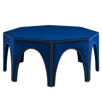 Modway EEI-5035-NAV Victory Performance Velvet Ottoman Navy