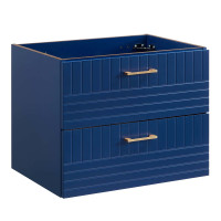 Modway EEI-5107-BLU Daybreak 24 Inch Wall-Mount Bathroom Vanity Blue