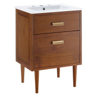 Modway EEI-5108-NAT-WHI Cassia 24