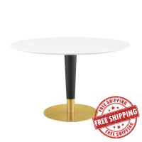 Modway EEI-5136-GLD-WHI Gold White Zinque 47