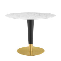 Modway EEI-5138-GLD-WHI Gold White Zinque 40
