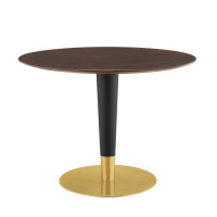 Modway EEI-5144-GLD-CHE Gold Cherry Walnut Zinque 40