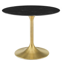 Modway EEI-5238-GLD-BLK Gold Black Lippa 40