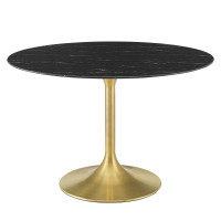 Modway EEI-5239-GLD-BLK Gold Black Lippa 47