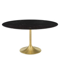 Modway EEI-5241-GLD-BLK Gold Black Lippa 60