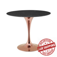 Modway EEI-5258-ROS-BLK Rose Black Lippa 36
