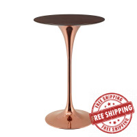Modway EEI-5289-ROS-CHE Rose Cherry Walnut Lippa 28