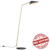 Modway EEI-5298-BLK Journey Standing Floor Lamp Black