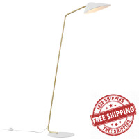 Modway EEI-5298-WHI Journey Standing Floor Lamp White