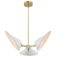Modway EEI-5299-WHI Journey 3-Light 3