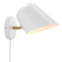 Modway EEI-5300-WHI Briana Swivel Wall Sconce White