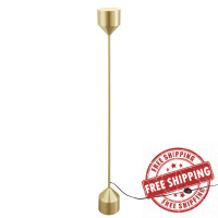 Modway EEI-5306-GLD Kara Standing Floor Lamp Gold