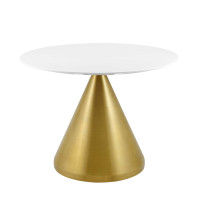 Modway EEI-5332-GLD-WHI Gold White Tupelo 40