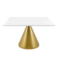 Modway EEI-5334-GLD-WHI Gold White Tupelo 47