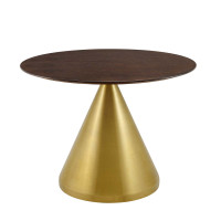 Modway EEI-5341-GLD-CHE Gold Cherry Walnut Tupelo 40