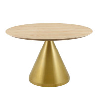 Modway EEI-5344-GLD-NAT Gold Natural Tupelo 47