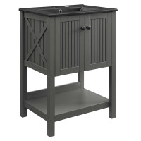 Modway EEI-5360-GRY-BLK Steam 24